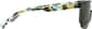 Side view of Wrap-Around Polarized Sunglasses T02272424 in Green thumbnail
