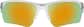 Front view of Wrap-Around Sunglasses T02291142 in Silver thumbnail
