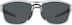 Rectangle Sunglasses T02312312 in Clear