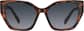 Front view of Cat-Eye Sunglasses T02322512 in Tortoiseshell thumbnail