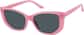 Angle view of Cat-Eye Sunglasses T02331912 in Pink thumbnail
