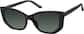 Angle view of Cat-Eye Sunglasses T02332112 in Black thumbnail