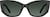 Front view of Cat-Eye Sunglasses T02332112 in Black thumbnail