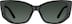 Cat-Eye Sunglasses T02332112 in Black