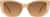 Front view of Cat-Eye Sunglasses T02332215 in Yellow thumbnail
