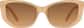 Front view of Cat-Eye Sunglasses T02332215 in Yellow thumbnail