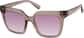 Angle view of Square Sunglasses T02341918 in Pink thumbnail