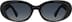 Oval Sunglasses T02362112 in Black