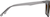 Side view of Square Sunglasses T02371215 in Gray thumbnail