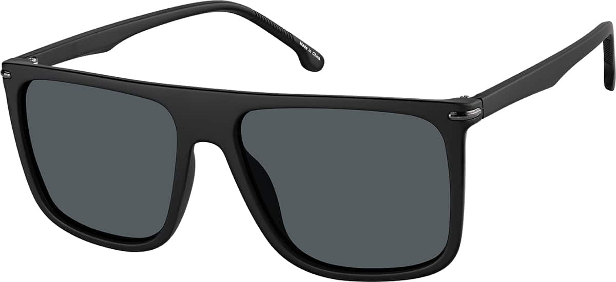 Angle view of Square Sunglasses T02372112 in Black