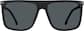 Front view of Square Sunglasses T02372112 in Black thumbnail
