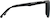 Side view of Square Sunglasses T02372112 in Black thumbnail