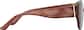 Side view of Cat-Eye Sunglasses T02381515 in Brown thumbnail