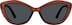 Cat-Eye Sunglasses T02391812 in Red