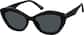 Angle view of Cat-Eye Sunglasses T02392112 in Black thumbnail