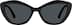 Cat-Eye Sunglasses T02392112 in Black