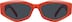 Geometric Sunglasses T02401812 in Red