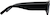 Side view of Geometric Sunglasses T02402112 in Black thumbnail