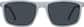 Front view of Rectangle Sunglasses T02411212 in Gray thumbnail