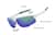 Image of Wrap-Around Half Rim Sunglasses thumbnail