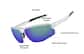 Image of Wrap-Around Half Rim Sunglasses thumbnail