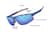 Image of Wrap-Around Half Rim Sunglasses thumbnail