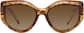 Front view of Cat-Eye Sunglasses T02472515 in Tortoiseshell thumbnail