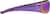 Side view of Rectangle Sunglasses T02481717 in Purple thumbnail