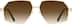 Geometric Sunglasses T04031415 in Gold