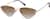 Angle view of Cat-Eye Sunglasses T04041112 in Gold thumbnail