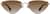 Front view of Cat-Eye Sunglasses T04041112 in Gold thumbnail
