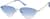 Angle view of Cat-Eye Sunglasses T04041116 in Silver thumbnail