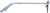 Side view of Cat-Eye Sunglasses T04041116 in Silver thumbnail