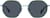 Front view of Geometric Sunglasses T04052912 in Multicolor thumbnail