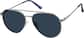 Angle view of Aviator Sunglasses T04071216 in Gray thumbnail