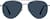 Front view of Aviator Sunglasses T04071216 in Gray thumbnail