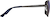 Side view of Aviator Sunglasses T04081216 in Gray thumbnail