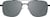Front view of Aviator Sunglasses T04082111 in Black thumbnail