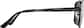 Side view of Aviator Sunglasses T04082111 in Black thumbnail