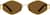 Front view of Geometric Sunglasses T04101415 in Gold thumbnail