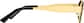 Side view of Oval Polarized Sunglasses T04111415 in Gold thumbnail