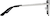 Side view of Cat-Eye Sunglasses T04121112 in Silver thumbnail