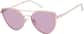 Angle view of Cat-Eye Sunglasses T04121919 in Rose Gold thumbnail