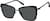 Angle view of Cat-Eye Sunglasses T04132111 in Black thumbnail