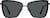 Front view of Cat-Eye Sunglasses T04132111 in Black thumbnail