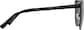 Side view of Cat-Eye Sunglasses T04132111 in Black thumbnail