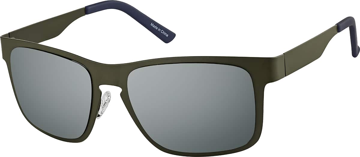 Angle view of Rectangle Sunglasses T04141211 in Gray