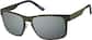 Angle view of Square Sunglasses T04141211 in Gray thumbnail