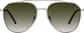 Front view of Aviator Sunglasses T04171212 in Gray thumbnail
