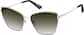 Angle view of Cat-Eye Sunglasses T04181112 in Silver thumbnail